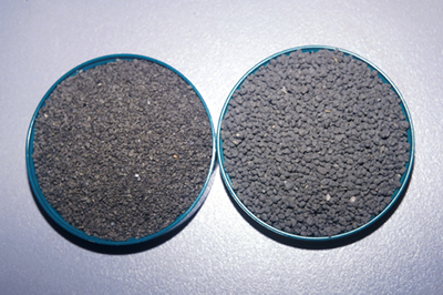 Granulated and pelletized products